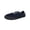 Navy/Black, variant on Dualyz Unisex Fit Breezy Slipper Shoe, Navy/Black, Womens US 6
