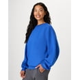 thumbnail image 4 of Hanes Ultimate Men's Heavyweight Fleece Crewneck Sweatshirt Deep Royal 2XL, 4 of 8