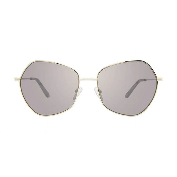 Prive Revaux Women's After Party Champagne Gold - Grey Polarized Sunglasses