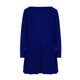 thumbnail image 5 of Vestido Largo de Manga Larga para las Mujeres Color Sólido Cuello Redondo Suelto Medio Ternera Vestido de Noche, Vestido Casual de Manga Larga para las Mujeres Dormir, 5 of 7