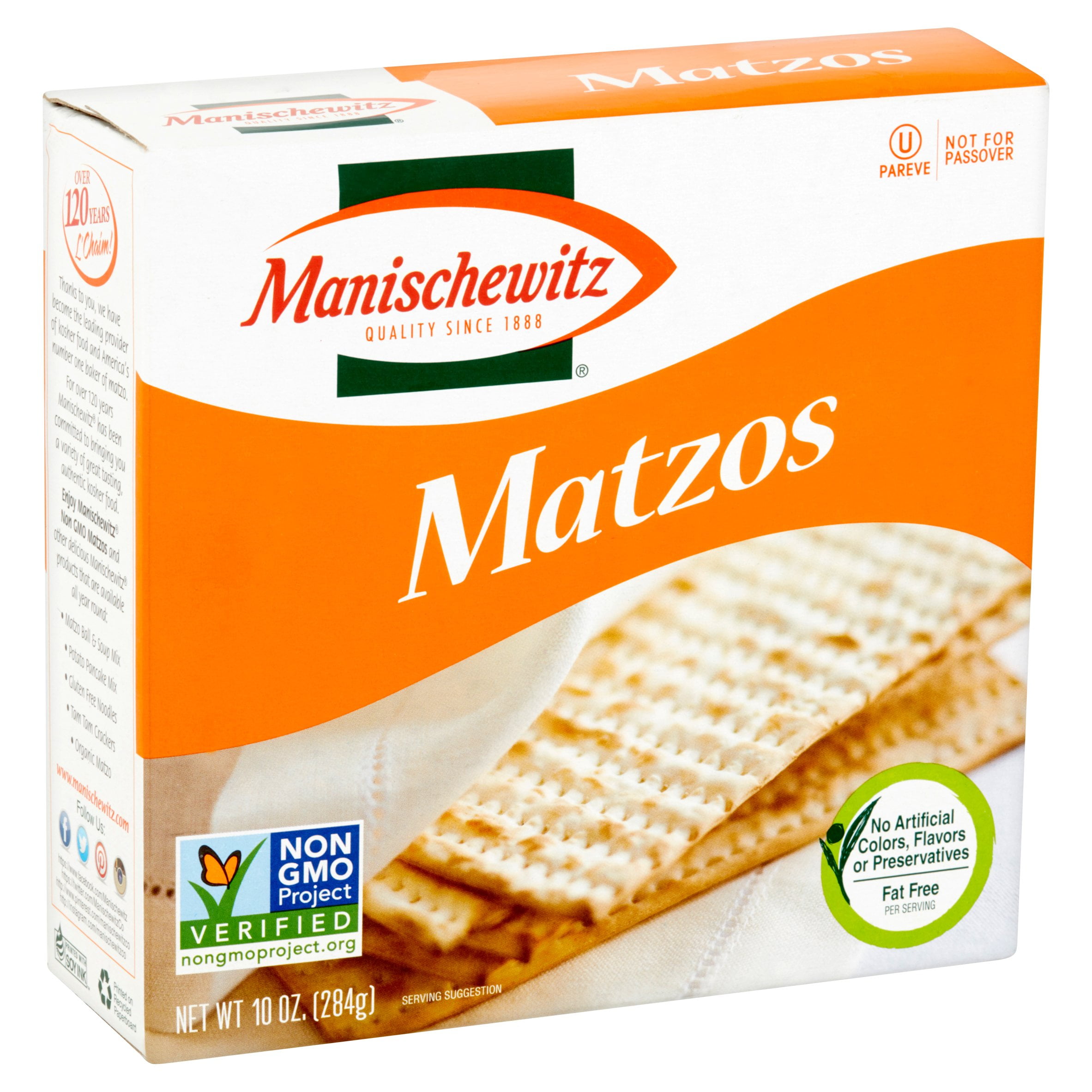 Manischewitz Matzos 10 Oz
