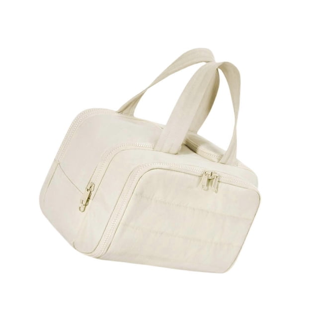 Cosmetic Bag Travel Toiletry Bag for Business Trips Lotion Skincare Products pink