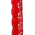 thumbnail image 5 of The Pioneer Woman Just Red Crochet Lace Scalloped Edge Trim Ribbon, 7/8" x 20 Yards, 5 of 5