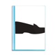 thumbnail image 1 of Los hombres zapatos de cuero negro silueta patron Carpeta combinada de protección de páginas, 1 of 3