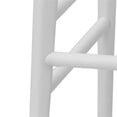 thumbnail image 4 of Steve Silver Hilton White Solid Acacia Wood Counter Stool, 4 of 6