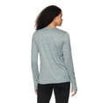 thumbnail image 4 of Reebok Women's and Women's Plus Legacy Core Knit Performance Long Sleeve T-Shirt, Sizes XS-4X, 4 of 6