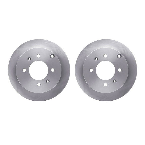 Dynamic Friction Company Rear Brake Rotors 6002-03011