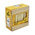 thumbnail image 5 of Ner Mitzvah, White Handmade Natural Beeswax Honeycomb Hanukkah Menorah Candles - Standard Size (45 Pack), 5 of 5