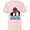 Soft Pink, variant on Disney Lilo & Stitch Cobra Bubbles Call When Things Go Wrong - Short Sleeve T-Shirt for Kids - Customized-White