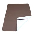 thumbnail image 1 of Almohadilla de transferencia lavable con sábana, cojín de posicionamiento móvil para cama para cuidadores de personas mayores café, 1 of 10