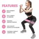thumbnail image 2 of Resistance Hip Bands, Fitness Bands Set, Yoga Belt In 3 Tensile Strengths, Training Band, Yoga Band, Resistance And Support For Leg Training, 2 of 3