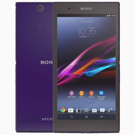 Sony Xperia Z Ultra Single-SIM 16GB ROM + 2GB RAM (GSM only | No CDMA) Factory Unlocked 4G/LTE SmartPhone (Purple) - International Version