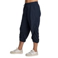 thumbnail image 3 of RBX Active Women's Plus Size Lightweight Woven Capri Pant With Pockets, 3 of 6