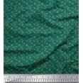 thumbnail image 1 of Soimoi Georgette Viscose Fabric Triangle Block Fabric Prints by Yard 42 Inch Wide, 1 of 3