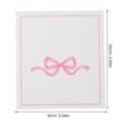 thumbnail image 2 of IDEANATEGRATE 100Ud Tarjetas De Nombre Para Con De Lazo Rosa En Cardstock Resistente Para, 2 of 8