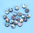 thumbnail image 2 of 20PCS 10MM Abalone Shell Jewelry Accessories for DIY Necklace Bracelet Hanging Pendant, 2 of 9
