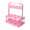 Pink, variant on POYOGA Durable Folding Beer Holder Beer Bottle Carrier for Picnics and Camping