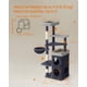 thumbnail image 5 of Torre para Gatos Alta Feandrea con 2 Cuevas y 3 Rascadores, 5 of 7