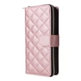 thumbnail image 3 of Compatible for iPhone 14 Plus Wallet Case, Crossbody Strap PU Leather Folio Phone Cover, Zipper Handbag Purse with Card Holder Lanyard Flip Stand for iPhone 14 Plus, Rosegold, 3 of 10