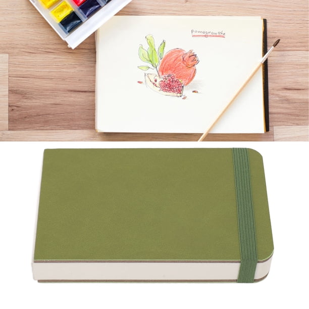 Cuaderno De Bocetos De Acuarela De 30 Hojas, Papel De Acuarela Portátil De 300 G/m², Diario De Viaje, Cuaderno De Tapa Dura, Blocs De Papel Para Artistas