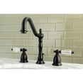 thumbnail image 3 of Kingston Brass KS1995WLL Widespread Lavatory Faucet with Brass Pop-Up, ORB, 3 of 6