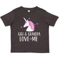 thumbnail image 3 of Inktastic Gigi and Grandpa Love Me Unicorn Grandchild Girls Toddler T-Shirt, 3 of 5