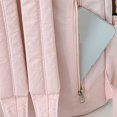 thumbnail image 7 of Fgnfyis Girls School Backpack Minimalist Style Large Capacity Casual Lightweight Fresh Junior Senior High Students Kids Backpack Pink, 7 of 7