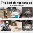 thumbnail image 2 of 8 Alfombrillas Repelentes para Gatos, para Exteriores e Interiores, para Perros y Gatos, Transparentes, con Pinchos., 2 of 5