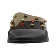 thumbnail image 2 of Mudd Women's Rhinestone Embellished Pool Slide, 2 of 8