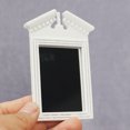 thumbnail image 2 of Shisuyan Mini Dressing Mirror White 1Pack 3.9In Miniature House Furniture Accessory, 2 of 9