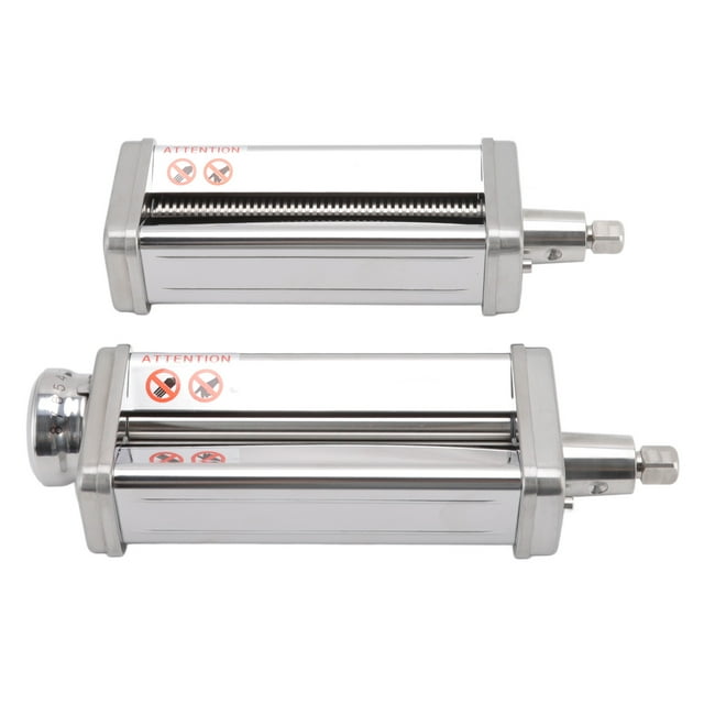 Mixer Pasta Sheet Roller, 8 Gears Thickness High Accuracy Gear Pasta Maker Attachment Set for Kitchen