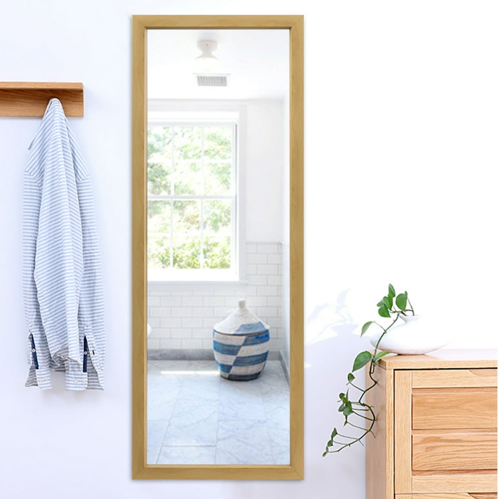 NeuType Full Length Mirror Floor Mirror Wall Mounted Mirror Horizontal
