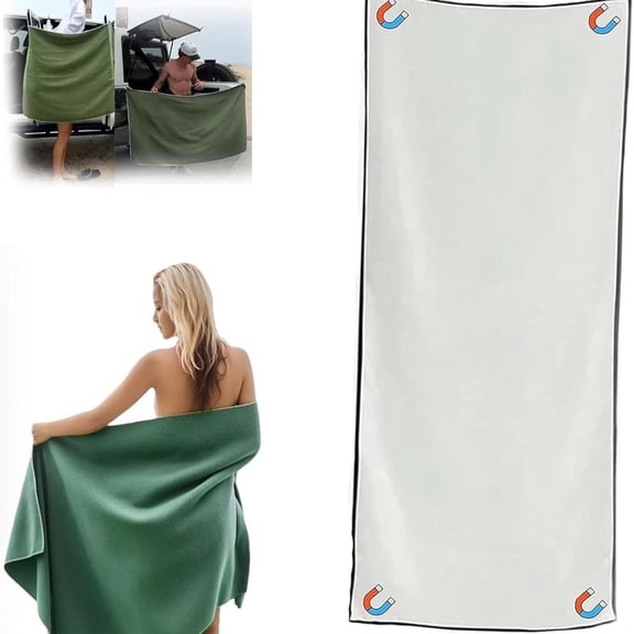 Beach Towel 1 Pack,Magnetic Beach Towels Oversized 30 x 74,Quick Dry Towel,Lightweight Pool Towels for Adults Travel Towel,Beige