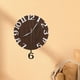 thumbnail image 4 of Reloj de pared oscilante, estético, para colgar en la pared, decorativo para cocina. Marrón, 4 of 9