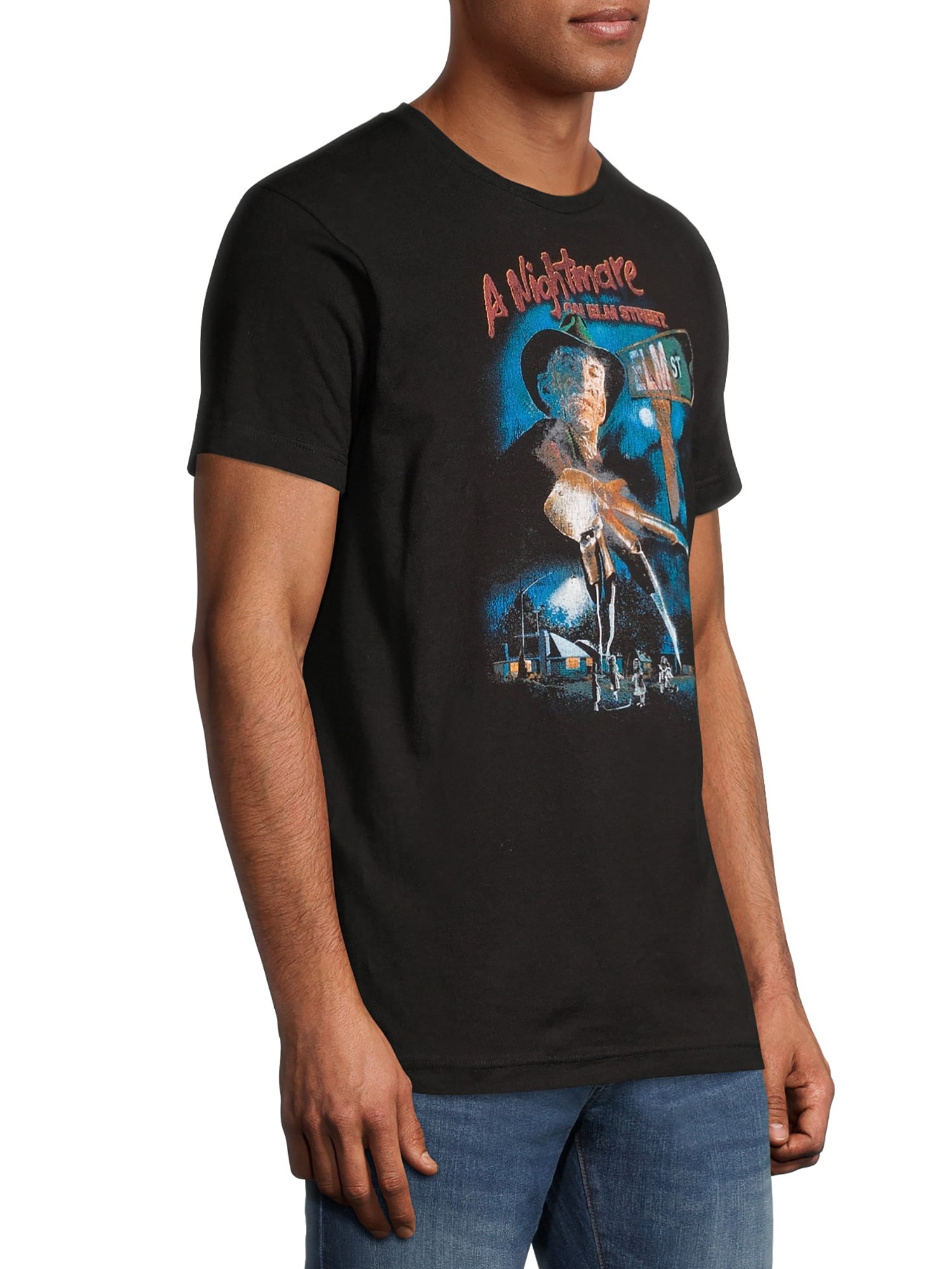 Nightmare on Elm St. First Night Men's and Big Men's Graphic T-shirt