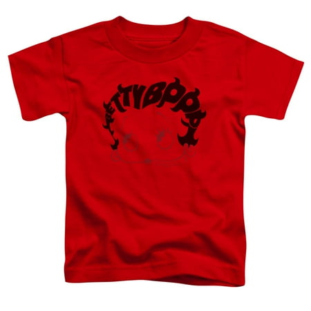 

Betty Boop - Word Hair - Toddler Short Sleeve Shirt - 2T