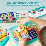 Klever Kits Electronic Circuits Toys 50+ Projects with Electronic Drill, Space-Themed STEM Educational Toy Science Kits for Kids Aged 5 6 7 8+