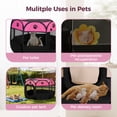 thumbnail image 4 of DOMIPET Dog Playpen Cat Tent Puppy Playpen, Pop-Up Enclosure Dog Cage Foldable Pet Exercise Pen Indoor Outdoor Travel Camping Use, Chicken Brooder with Cover, Mesh Breathable Small Animal Playpen Pe, 4 of 11
