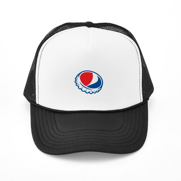 CafePress - Pepsi Modern - Adjustable Unisex Printed Trucker Hat with Mesh Back