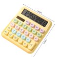 thumbnail image 6 of Mosey Calculator Typewriter Style Large LCD Display Easy Reading Round Keys Calculator for Everyday Office Use, 6 of 8