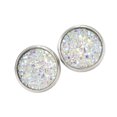 thumbnail image 3 of Pendientes Gotas Minnieouse de acero inoxidable Galvanoplastia fina color Blanco AP009493-09B, 3 of 6