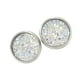 thumbnail image 2 of Pendientes Qarigey simples llamativos gotas joyería antisensibilidad incrustaciones de diamantes de imitación redondos Type1 NO1, 2 of 6