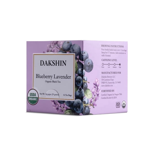 Organic Blueberry Lavender Tea - Antioxidant by Dakshin