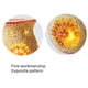 thumbnail image 4 of Billuyoard Quemador de cera aromática, difusor de aceite esencial de aromaterapia de ambiente artesanal único brillante, difusor de fragancia Iluminación y accesorios Naranja, 4 of 6