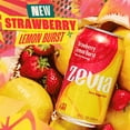 thumbnail image 3 of Zevia Strawberry Lemon Burst Soda – 4 Pack, 12 fl oz Cans | Zero Sugar Naturally Sweetened Soda, 3 of 5