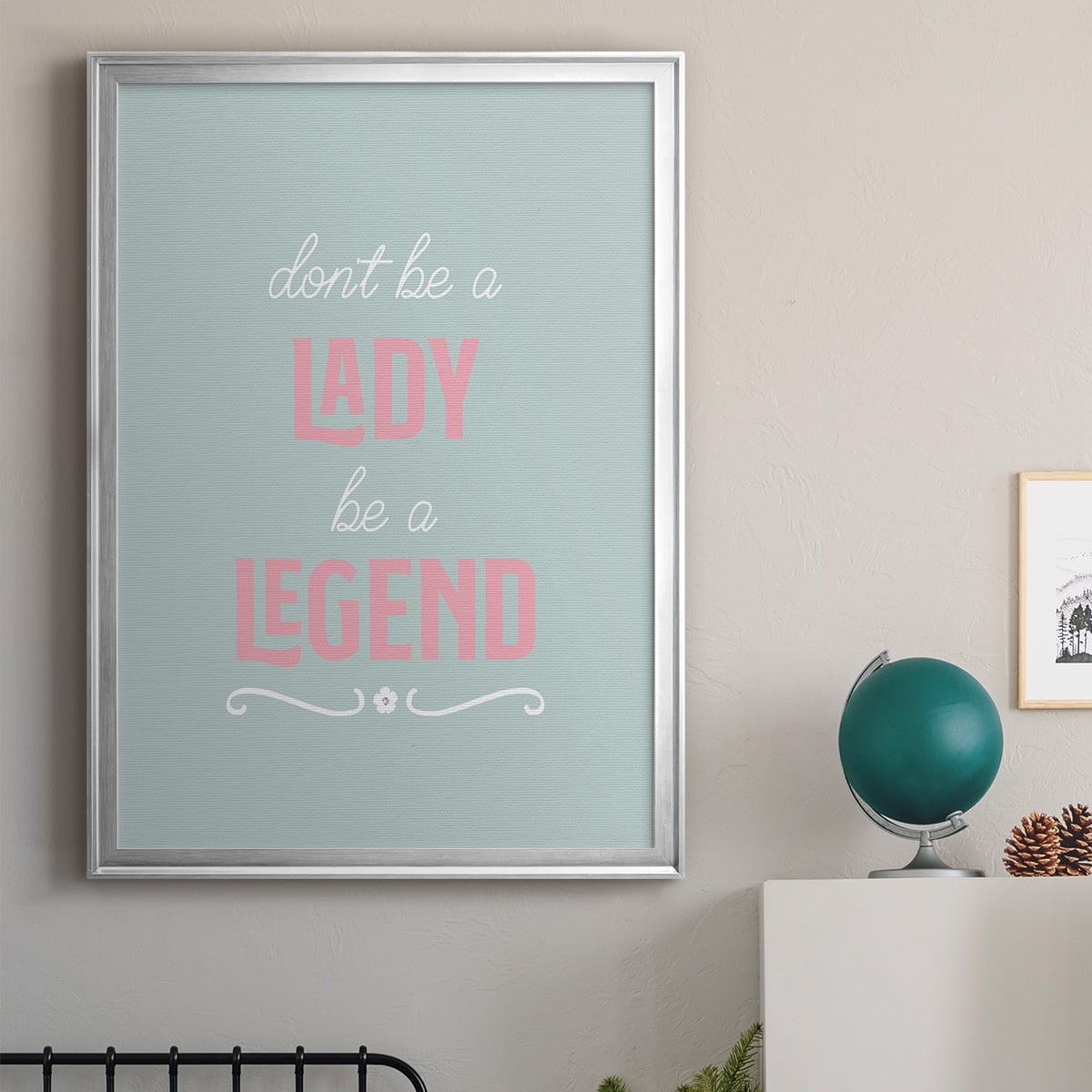 Lady Legend Premium Classic Framed Print - Ready to Hang