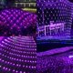 thumbnail image 3 of Red de luces LED Twinkle Star para decoración navideña 12 pies x 5 pies color morado 360 LED, 3 of 6