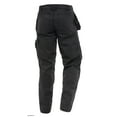 thumbnail image 2 of Skylinewears Mens Cordura Pants Carpenter Construction Utility Tool Pockets Heavy Duty Knee Reinforced Work Wear Safety Trousers B3 Black W40-L30, 2 of 6