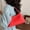 54#Red, variant on Interlaced Weave Underarm Shoulder Bag PU Leather, Soft Woven Shoulder Tote Handbag, Lightweight Casual Crossbody Purse Bag Accessories for Women Daily Commute Travel Work Outfits