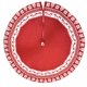 thumbnail image 1 of Falda de árbol de Navidad JAMW roja 48 pulgadas Sencillez, 1 of 3